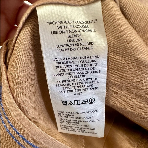 Maeve “The Ettie” Shorts: Pitched Linen Edition - Picture 7 of 9